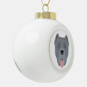 Cane Corso, Italian mastiff Christmas Ornament (Links)