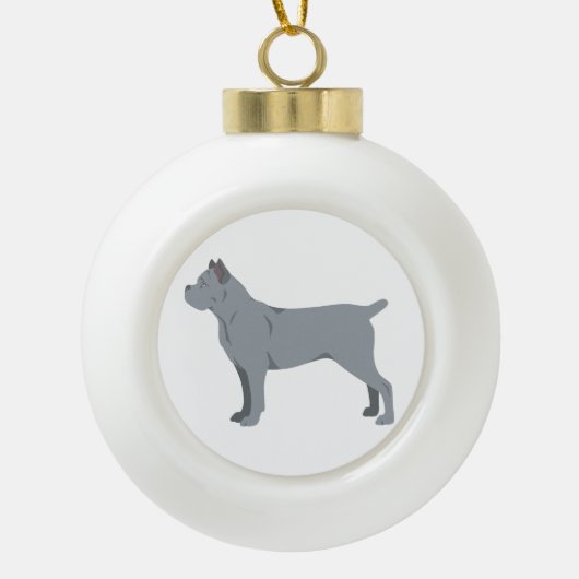 Cane Corso, Italian mastiff Christmas Ornament (Voorkant)