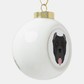 Cane Corso, Italian mastiff Christmas Ornament (Links)