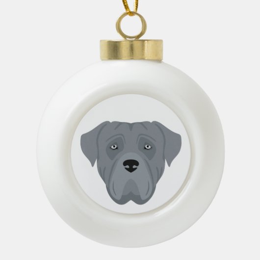 Cane Corso, Italian mastiff Christmas Ornament (Voorkant)