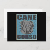 Cane Corso Italiano Dog | Cane Corsos Briefkaart (Voorkant / Achterkant)