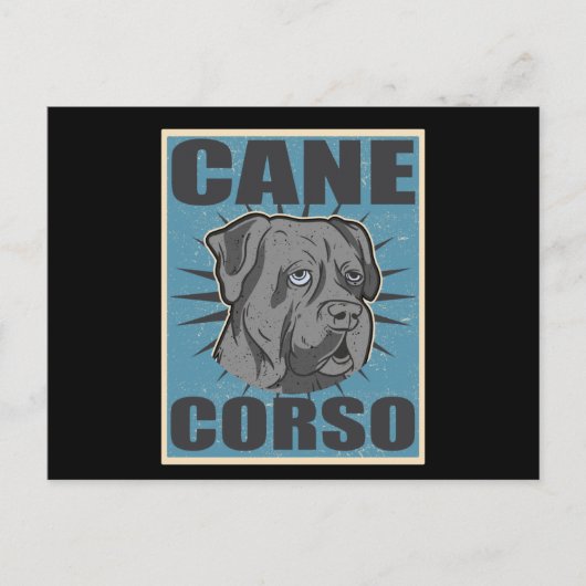 Cane Corso Italiano Dog | Cane Corsos Briefkaart (Voorkant)