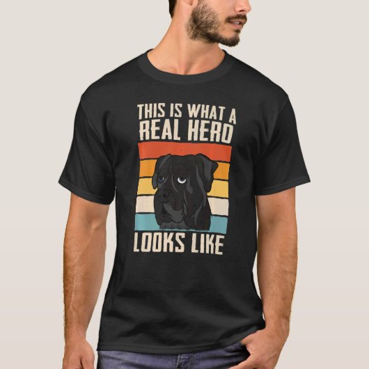 Cane Corso Italiano hond Hero T-shirt (Voorkant)