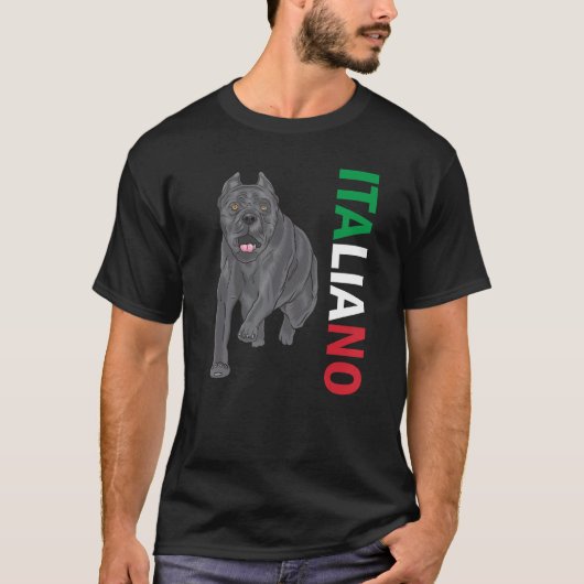  Cane Corso Italiano Italië Dog T-shirt (Voorkant)