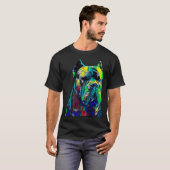 Cane Corso Italy Mastiff Head Dog Pet T-shirt (Voorkant volledig)