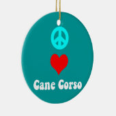 Cane Corso Keramisch Ornament (Rechts)