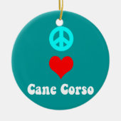 Cane Corso Keramisch Ornament (Voorkant)