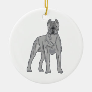 Cane Corso Keramisch Ornament