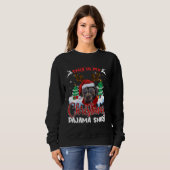 Cane Corso Kerst Grappig Kerstmispyjama Rendier Ma Trui (Voorkant volledig)