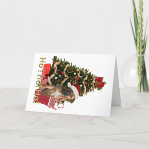 Cane Corso-kerstcadeaus Feestdagen Kaart