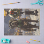 Cane Corso kerstdecoupage Tissuepapier (Craft)