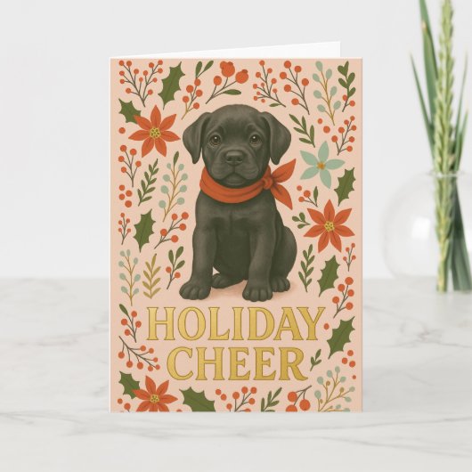 Cane Corso Kerstkaart Kaart (Voorkant)