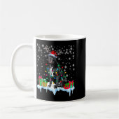 Cane Corso Kerstman Kerstmuts Rendier Pyjama Hond Koffiemok (Links)