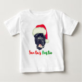 Cane Corso kerstman's Bestie Familie Pajama (Voorkant)