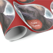Cane Corso Kerstmis Cadeaupapier (Rol Hoek)
