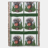 Cane Corso Kerstmis Deken (Voorkant Verticaal)