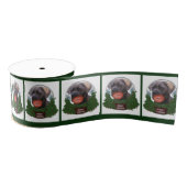 Cane Corso Kerstmis Grosgrain Lint (Spoel)