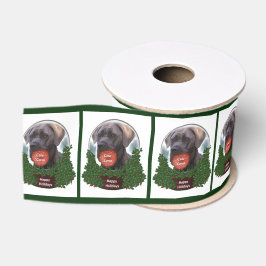 Cane Corso Kerstmis Grosgrain Lint
