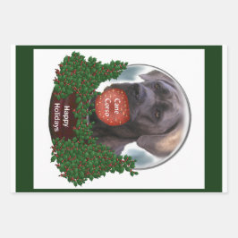 Cane Corso Kerstmis Inpakpapier Vel