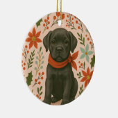 Cane Corso Kerstmis Keramisch Ornament (Rechts)