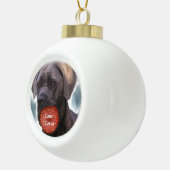 Cane Corso Kerstmis Keramische Bal Ornament (Rechts)
