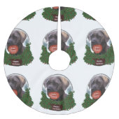 Cane Corso Kerstmis Kerstboom Rok (Voorkant)