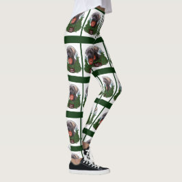 Cane Corso Kerstmis Leggings