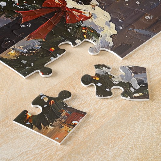 Cane Corso Kerstmis Legpuzzel (Zijkant)