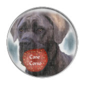 Cane Corso Kerstmis Snijplank (Voorkant)