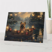 Cane Corso Kerstvakantie Kaart (Voorkant)