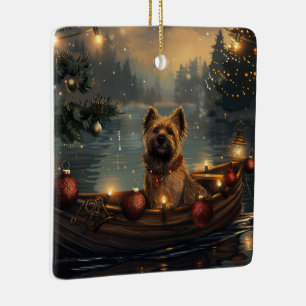 Cane Corso Kerstvakantie Keramisch Ornament