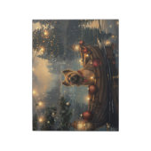 Cane Corso Kerstvakantie Notitieblok (Linkerzijde)