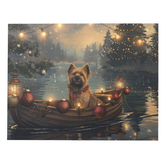 Cane Corso Kerstvakantie Notitieblok (Voorkant)