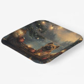 Cane Corso Kerstvakantie Papieren Bordje (Gebogen)