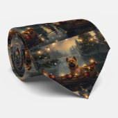 Cane Corso Kerstvakantie Stropdas (Opgerold)