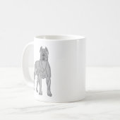 Cane Corso Koffiemok (Voorkant links)
