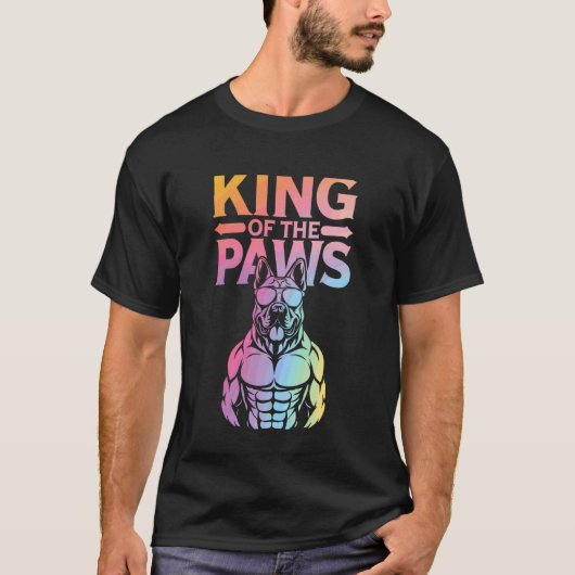 Cane Corso Koning van de poten T-shirt (Voorkant)