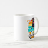 Cane Corso Lover Funny Cane Corso Retro  Koffiemok (Voorkant rechts)