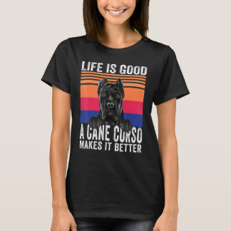 Cane Corso Maakt Je Leven Goed Vintage T-shirt