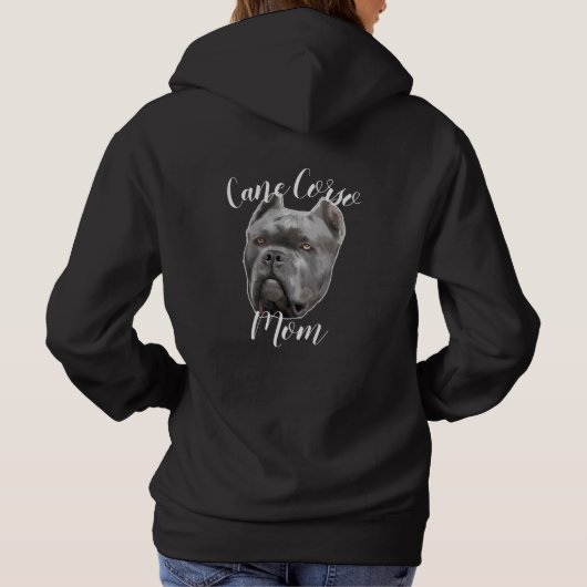 Cane Corso Mam mode hoodie (Achterkant)