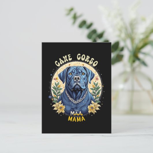 Cane Corso Mama Briefkaart (Staand voorkant)