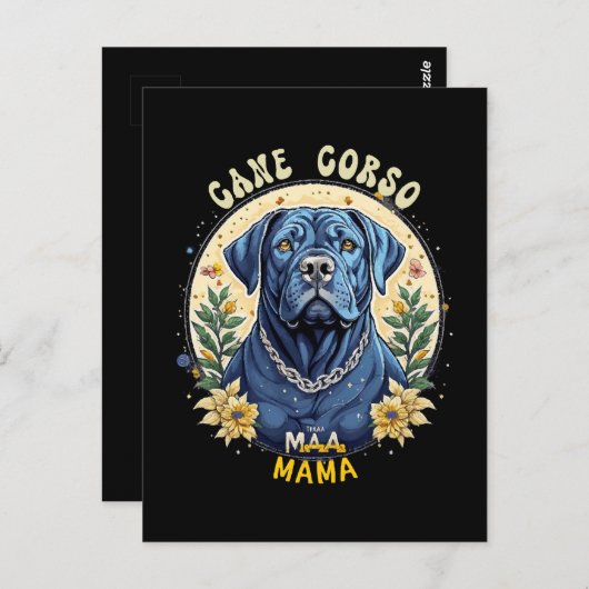 Cane Corso Mama Briefkaart (Voorkant / Achterkant)
