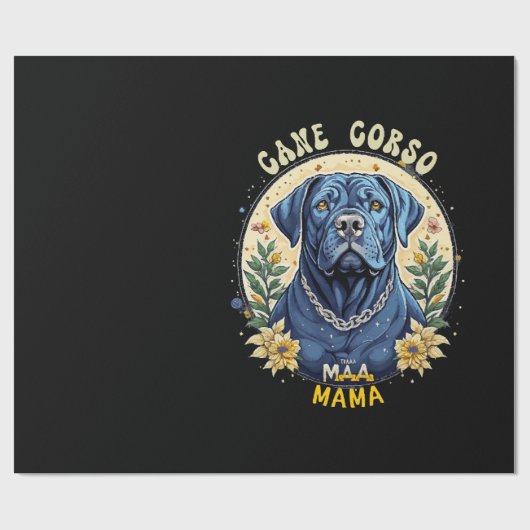 Cane Corso Mama Cadeaupapier (Vlak)