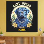Cane Corso Mama Canvas Afdruk (Insitu (Woonkamer))