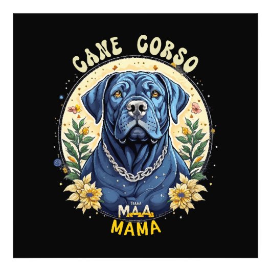 Cane Corso Mama Foto Afdruk (Voorkant)
