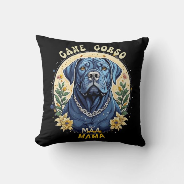 Cane Corso Mama Kussen (Voorkant)