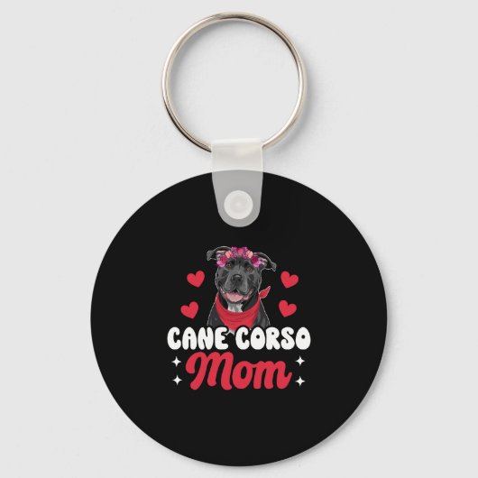 Cane Corso mama Sleutelhanger (Voorkant)