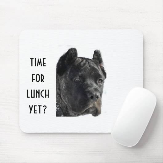 CANE CORSO MASTIFF COOL MOUSEPAD MUISMAT (Met muis)