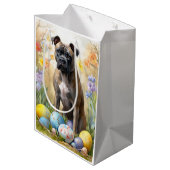 Cane Corso met Pasen Eieren Vakantie Medium Cadeauzakje (Achterkant Gekanteld)