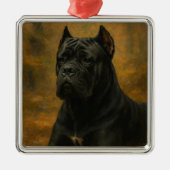 Cane Corso Metalen Ornament (Voorkant)